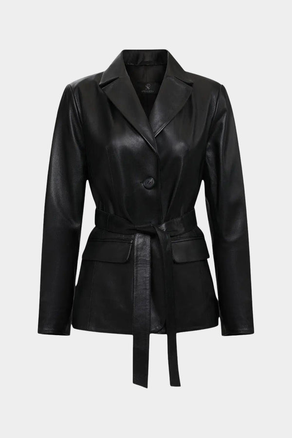 Léa Classic Leather Jacket