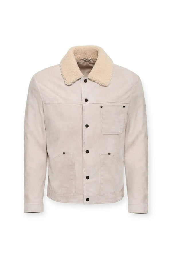 Rogério Suede Leather Jacket